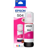 Botella De Tinta Epson T504 Magenta 70ml