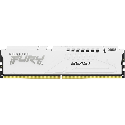 Adquiere tu Memoria Ram Kingston Fury Beast White 16GB DDR5 5200MHz en nuestra tienda informática online o revisa más modelos en nuestro catálogo de DIMM DDR5 Kingston