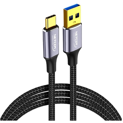 Adquiere tu Cable USB A a USB C 3.2 De 3 Metros Gen 2 10Gbps 60W Netcom en nuestra tienda informática online o revisa más modelos en nuestro catálogo de Cables de Datos y Carga Netcom