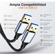 Adquiere tu Cable USB-A 3.0 Macho a Macho Netcom De 10 Metros en nuestra tienda informática online o revisa más modelos en nuestro catálogo de Cables de Datos y Carga Netcom