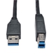 Adquiere tu Cable Para Impresora Y Escáner USB B a USB 3.0 TrippLite De 3mts en nuestra tienda informática online o revisa más modelos en nuestro catálogo de Cable Para Impresora TrippLite