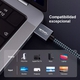 Adquiere tu Cable Slim HDMI Netcom 4K 60Hz v2.0 32AWG 10 Mts Nylon en nuestra tienda informática online o revisa más modelos en nuestro catálogo de Cables de Video Netcom