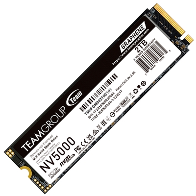 Adquiere tu Disco Sólido M.2 NVMe 2TB Teamgroup NV5000 SSD PCIe 4x4 en nuestra tienda informática online o revisa más modelos en nuestro catálogo de Discos Sólidos M.2 Teamgroup