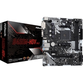 Placa ASROCK B450M-HDV R4.0 AM4 mATX DVI-D HDMI VGA