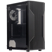 Case Sin Fuente Gamer Teros TE-1332G ATX Negro