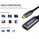 Adquiere tu Adaptador USB C 3.1 a HDMI Hembra Netcom 4K 60Hz en nuestra tienda informática online o revisa más modelos en nuestro catálogo de Adaptadores Convertidores Netcom