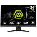 Monitor Plano MSI MAG 244F 23.8” FHD 200 Hz HDMI Displayport