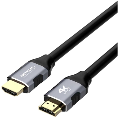 Adquiere tu Cable HDMI a HDMI De 1 Metro UHD 4K 60Hz V2.0 Netcom en nuestra tienda informática online o revisa más modelos en nuestro catálogo de Cables de Video Netcom