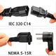 Adquiere tu Cable De Poder C14 a NEMA 5-15P Netcom De 1.80 Metros en nuestra tienda informática online o revisa más modelos en nuestro catálogo de Cables de Poder Netcom