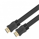 Cable HDMI Plano Xtech XTC-410 De 3 Metros Color Negro