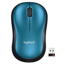 Mouse Inalambrico Logitech M185 1000 DPI USB 2.4GHz Azul