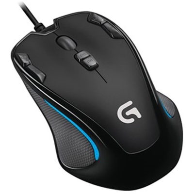 Adquiere tu Mouse Gamer Logitech G300S, DPI 2500, USB, 9 botones, negro. en nuestra tienda informática online o revisa más modelos en nuestro catálogo de Mouse Gamer USB Logitech