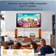 Adquiere tu Extractor de Audio HDMI a RCA Óptico y HDMI eARC 8K 60Hz Netcom en nuestra tienda informática online o revisa más modelos en nuestro catálogo de Adaptadores Convertidores Netcom