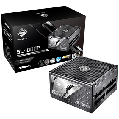 Adquiere tu Fuente De 1000W 80 Plus Platinum Asrock SL-850P Steel Legend en nuestra tienda informática online o revisa más modelos en nuestro catálogo de Fuentes de Poder AsRock