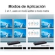Adquiere tu Matrix HDMI v2.0 De 2 Entradas y 4 Salidas Netcom en nuestra tienda informática online o revisa más modelos en nuestro catálogo de Splitters y Conmutadores Netcom