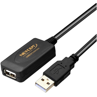 Adquiere tu Cable Extensor USB 2.0 Activo Netcom De 10 metros en nuestra tienda informática online o revisa más modelos en nuestro catálogo de Cables Extensores USB Netcom