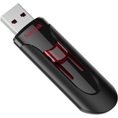 Adquiere tu Memoria USB SanDisk Cruzer Glide, 64GB, USB 3.0, Negro, Rojo en nuestra tienda informática online o revisa más modelos en nuestro catálogo de Memorias USB SanDisk