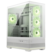Case Gamer Sin Fuente MSI MAG PANO 110R PZ Mid Tower Blanco
