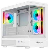Case Gamer Antryx FX 630M ARGB Vidrio Templado Blanco