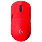 Mouse Gamer Inalámbrico Logitech PRO X SUPERLIGHT USB Rojo