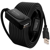 Cable Extensión USB 2.0 Activo Netcom De 15 Metros