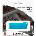 Memoria USB Kingston DataTraveler Exodia M 64GB USB A Azul