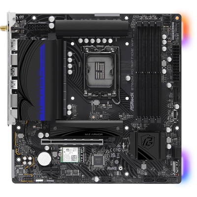 Adquiere tu Placa ASROCK B760M PG Riptide WiFi Intel B760 1700 HDMI DP en nuestra tienda informática online o revisa más modelos en nuestro catálogo de Placas Madre AsRock