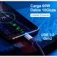 Adquiere tu Cable USB A a USB C 3.2 De 3 Metros Gen 2 10Gbps 60W Netcom en nuestra tienda informática online o revisa más modelos en nuestro catálogo de Cables de Datos y Carga Netcom