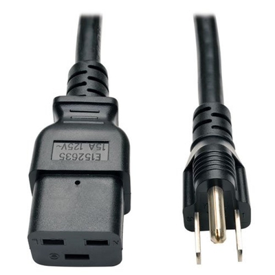 Adquiere tu Cable Poder TrippLite IEC-320-C19 a NEMA 5-15P 15A 14AWG 2.43 mts en nuestra tienda informática online o revisa más modelos en nuestro catálogo de Cable de Poder TrippLite