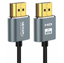 Cable Slim HDMI a HDMI Netcom 4K 60Hz v2.0 De 50cm Nylon