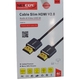 Adquiere tu Cable Slim HDMI Netcom 4K 60Hz v2.0 de 0.5 mts PVC en nuestra tienda informática online o revisa más modelos en nuestro catálogo de Cables de Video Netcom