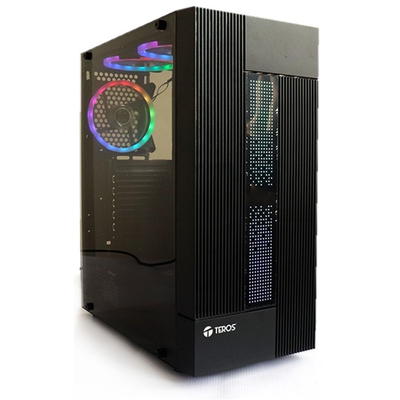 Adquiere tu Case Gamer Teros TE-1147N Mid Tower ATX 450W Negro en nuestra tienda informática online o revisa más modelos en nuestro catálogo de Cases Teros
