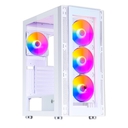 Case Gamer Antryx RX-260 White 4 Fans RGB USB 3.0