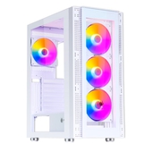 Case Gamer Antryx RX-260 White 4 Fans RGB USB 3.0