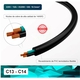 Adquiere tu Cable De Poder C13 a C14 Para UPS 3 Mts Netcom 3*14 AWG en nuestra tienda informática online o revisa más modelos en nuestro catálogo de Cables de Poder Netcom