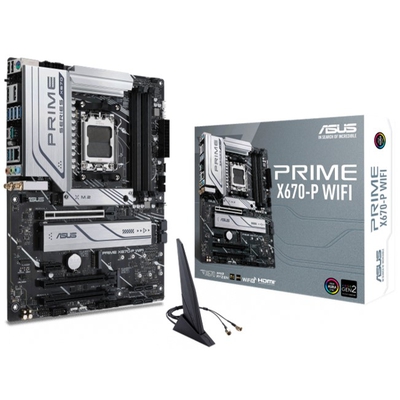 Adquiere tu Placa Asus PRIME X670-P WIFI AM5 Gaming HDMI Displayport en nuestra tienda informática online o revisa más modelos en nuestro catálogo de Placas Madre Asus