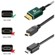 Adquiere tu Cable Mini HDMI a HDMI Netcom UHD 4K 60Hz 5 mts en nuestra tienda informática online o revisa más modelos en nuestro catálogo de Cables de Video Netcom