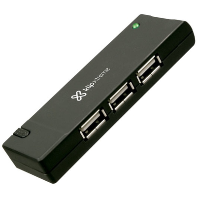 Adquiere tu Hub USB 2.0 De 4 Puertos USB Klip Xtreme KUH-400B en nuestra tienda informática online o revisa más modelos en nuestro catálogo de Hubs USB Klip Xtreme