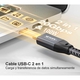 Adquiere tu Cable USB C 3.2 a USB C 3.2 Gen2x2 100W 4K 1 Metro Netcom en nuestra tienda informática online o revisa más modelos en nuestro catálogo de Cables de Datos y Carga Netcom