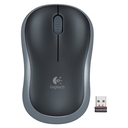 Mouse Inalambrico Logitech M185 1000 Dpi USB Gris