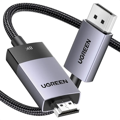 Adquiere tu Cable DisplayPort Macho a HDMI 8K 2 Metros Ugreen DP115 en nuestra tienda informática online o revisa más modelos en nuestro catálogo de Cables de Video Ugreen