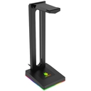 Soporte Para Auriculares Antryx HS-71 RGB 2 USB Jack 3.5mm