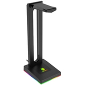 Soporte Para Auriculares Antryx HS-71 RGB 2 USB Jack 3.5mm