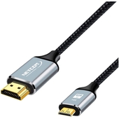 Cable Mini HDMI a HDMI Netcom UHD 4K 60Hz 5 mts