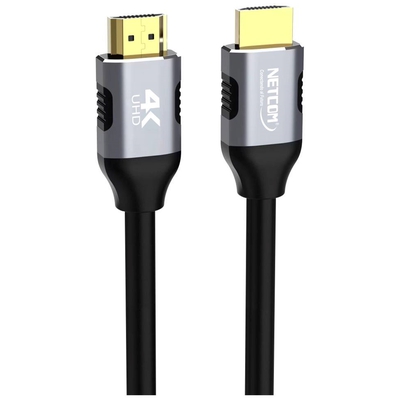 Adquiere tu Cable HDMI a HDMI Netcom 1.80mts UHD 4K 60Hz v2.0 en nuestra tienda informática online o revisa más modelos en nuestro catálogo de Cables de Video Netcom