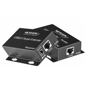 Extensor Activo USB 2.0 por cable UTP 60Mts Netcom 4 puertos