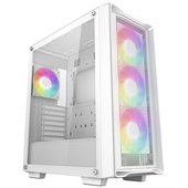 Case Deepcool CC560 MESH V2 ARGB Sin Fuente Blanco