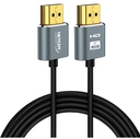Cable Slim HDMI a HDMI Netcom 4K 60Hz v2.0 De 50cm Nylon