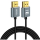 Adquiere tu Cable Slim HDMI a HDMI Netcom 4K 60Hz v2.0 De 50cm Nylon en nuestra tienda informática online o revisa más modelos en nuestro catálogo de Cables de Video Netcom
