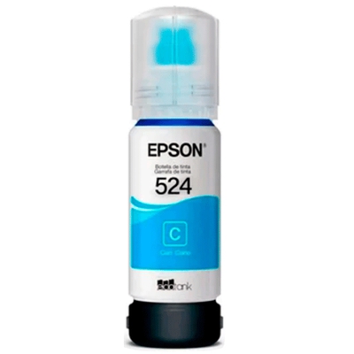 Adquiere tu Botella De Tinta Epson T524 Cyan en nuestra tienda informática online o revisa más modelos en nuestro catálogo de Cartuchos, Tintas Epson